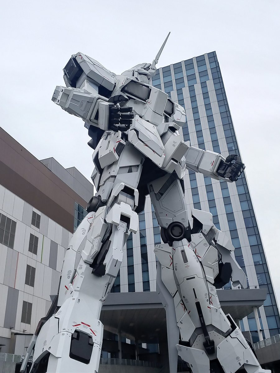 RX-0 Unicorn Gundam statue, DiverCity Tokyo